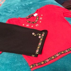 Girls top and matching pants